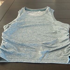 lululemon athletica Heathered Blue Tank Top